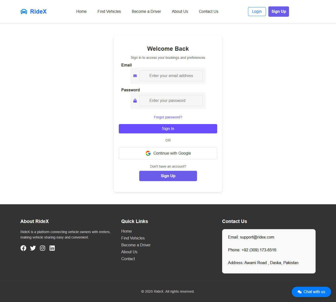 Signup Form